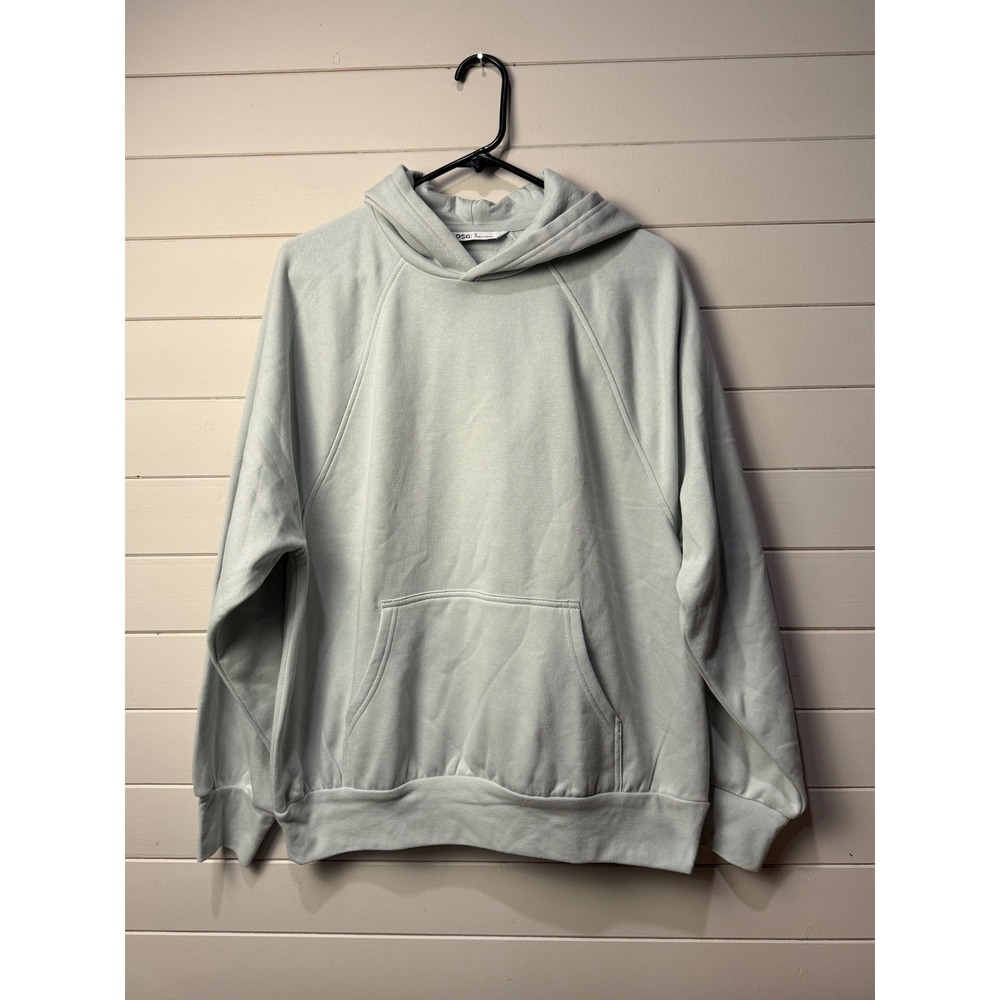 DSG‎ Men's Hoodie Pullover Sweatshirt Light Green Pocket Small Streetwear